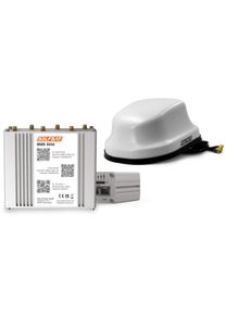 Selfsat MWR 4550 4G/LTE und WLAN Internet Router Komplettset bis 300 Mbps, inkl. 4G/5G ready Dachantenne, weiß