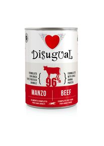 6x400g Disugual Adult hovězí vlhké krmivo pro psy