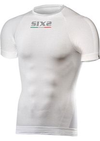 Sixs TS1, functional shirt shortsleeve unisex , color: White , size: 3XL/4XL
