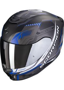 Scorpion EXO-391 Haut, full face helmet , color: Matt Black/Grey/Blue , size: M