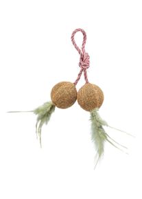 2 jutov&eacute; m&iacute;čky Trixie se &scaron;antou kočič&iacute; &oslash; 4,5 cm