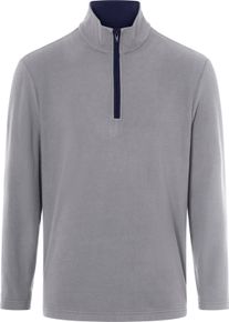 Panske Fleecov&eacute; tričko se zipem kamenn&aacute; &scaron;ed&aacute; ,velikost 52/54