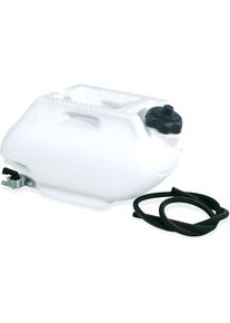 Acerbis rear fuel tank, universal , color: White , size: 6 l
