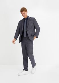 Oblek Regular Fit (3dílná souprava): sako kalhoty kravata | Modrá | Vel. 60 | bonprix