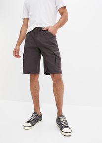 Cargo bermudy Loose Fit | Šedá | Vel. 54 | 100% bavlna| bonprix