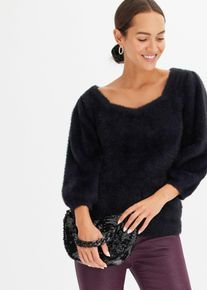 Svetr | Černá | Vel. 48/50 (XL) | bonprix