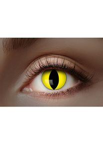 maskworld UV gele kattenogen contactlenzen