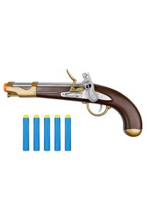 Buzz Bee Toys Piratenpistole kompatibel mit NERF Dart