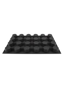 Flexible Antihaft-Backform für 24 Muffins aus lebensmittelechtem Silikon