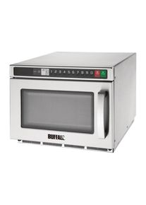 Buffalo Professionelle Mikorwelle mit 17 Liter und 11 Leistungsstufen 1800 Watt