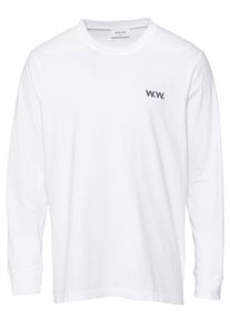 WOOD WOOD Muži Tričko 'Mark Jon Pilkington' modrá XS