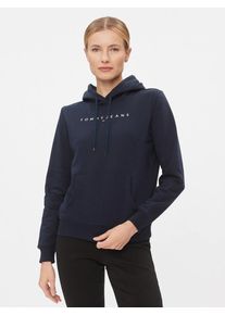 Tommy Jeans dámská modrá mikina - L (C1G)