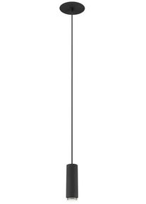 SLV LALU Pendelleuchte, LED Base, Mix&Match, Phase, Einbau, Pendellänge 150cm, 9.5W, 3000K, schwarz (1007548)
