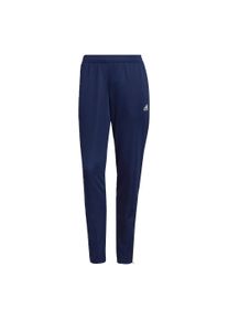 adidas Performance Ženy Sportovní kalhoty 'Entrada 22 Training Bottoms' tmavě modrá / bílá XS