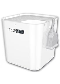 Pioneer Pet Top Box Katzentoilette, weiß