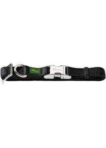 Hunter Vario Basic Alo-strong Hundehalsband, schwarz, M