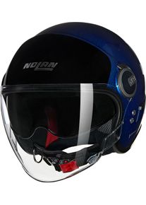 Nolan N21 Visor Verniciatura Speciale 341, open face helmet , color: Dark Blue/Black , size: L