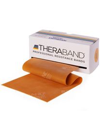 TheraBand Übungsband, 5.50 m x 12.8 cm, max. stark (gold)