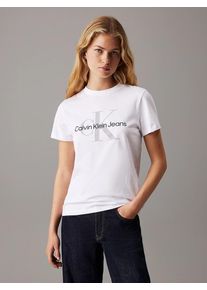 Calvin Klein dámské bílé tričko - L (YAA)