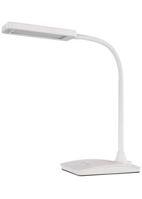 EMOS Eddy Z7599W LED Schreibtischlampe, weiß, 3000/4500/6800K (1538150201)