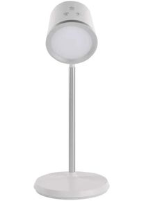 EMOS ABBIE Z7636W Schreibtischlampe, wiederaufladbar, weiß (1538200300)