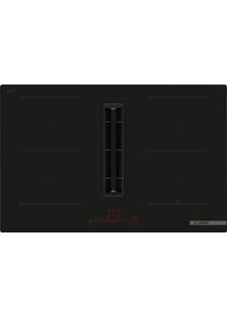 Bosch PVQ811H26E EEK: B Induktionskochfeldabzug, 80 cm breit, 500 m³/h, DirectSelect, Combi Zone, Kindersicherung, Rahmenlos aufliegend