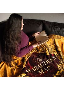 Harry Potter - Karte des Rumtreibers Flauschdecke