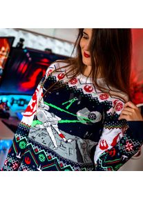 Star Wars - X-Wing vs. TIE Fighter Pull Tricoté - XXL - mehrfarbige