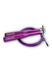 Ostrovit Metal skipping rope 3m kovové švihadlo + lanko