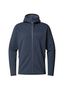 Haglöfs Haglöfs Rosson Mid Hood Fleece jacket Men (XXL, blue)