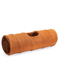 Designed by Lotte kočičí tunel RIBBED terakotová barva, 25x75cm
