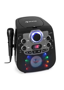 Auna StarMaker 2.0, karaoke systém, bluetooth funkce, CD přehrávač, včetně mikrofonu