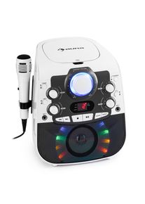 Auna StarMaker 2.0, karaoke systém, bluetooth funkce, CD přehrávač, včetně mikrofonu