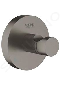 Grohe Essentials Háček na koupací plášť, kartáčovaný tmavý grafit 40364AL1