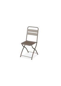Essentials Breeze Bistro Klappstuhl Metall – Cappuccino
