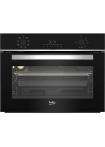 Beko BBCM13300X EEK: A Einbaubackofen, 60cm breit, 48L, Kindersicherung, SteamShine, edelstahl