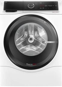 Bosch WNC254A40 Serie 8 10,5/6 kg, Waschtrockner, 1400 U/Min, Fleckenautomatik, EcoSilence Drive, AquaStop, Auto Dry, Home Connect, weiß