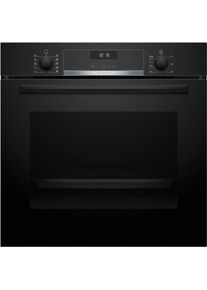 Bosch HBG537BB3 Serie 6 EEK: A+ Einbaubackofen, 71 L, 60 cm breit, 3D-Heißluft, AutoPilot 10, Versenkknebel, Eco Clean-Programm, Hydrolytisch, schwarz