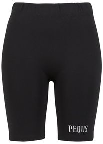 Pequs Ženy Legíny černá / bílá XS