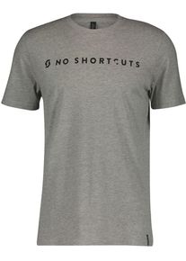 Scott No Shortcuts, t-shirt , color: Light Grey/Black , size: XXL