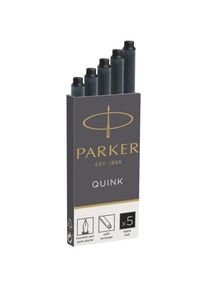 Inkoustové bombičky Parker Quink - černé - 5 ks - 1502/0150382