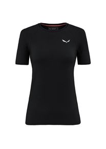 Salewa Women's Cristallo Warm AMR Tee Merino base layer Women (42, black)