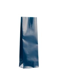 1000 Sáček s blokovým dnem modrý 70 x 40 x 205 mm, OPP|Kraftový papír|PET|CPP, modrá