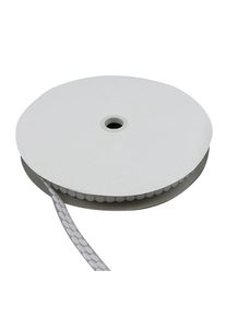 Suchý zip bodový na cívce, Háčky | 10 mm | bílá, Nylon|Polyester