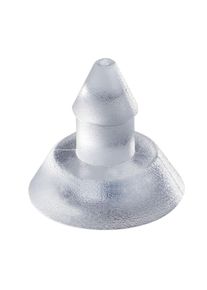 100 Přísavky, ø = 14 mm, se stopkou, Měkký PVC, transparentní provedení