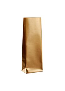 500 Sáček s blokovým dnem zlatý 105 x 65 x 297 mm, OPP|Kraftový papír|PET|CPP, zlatá
