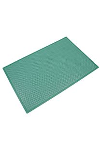 Řezac&iacute; podložka, A1, 90 x 60 cm, samoregenerace po řezu, s mř&iacute;žkou zelen&aacute;|čern&aacute;, Plast