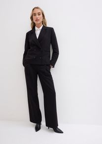 Kalhotový kostým (2dílný) | Černá | Vel. 54 | bonprix