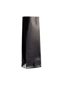 500 Sáček s blokovým dnem černý 105 x 65 x 297 mm, OPP|Kraftový papír|PET|CPP, černá