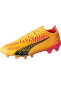 Puma Ženy Kopačky 'Ultra Match' tmavě žlutá / pink / černá 40.5